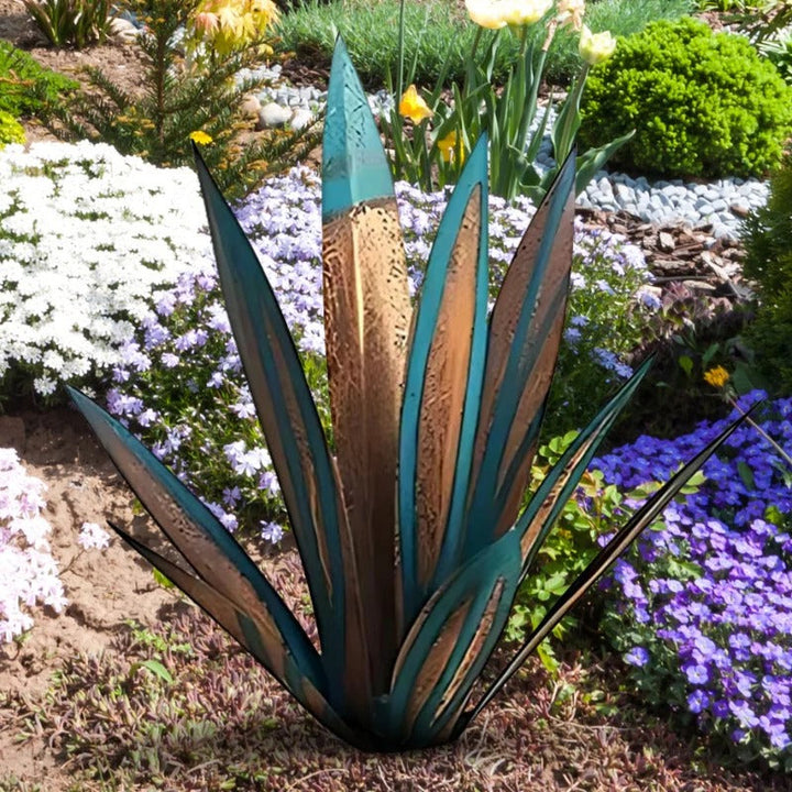 Metalowa Roślina Dekoracyjna Agave Americana
