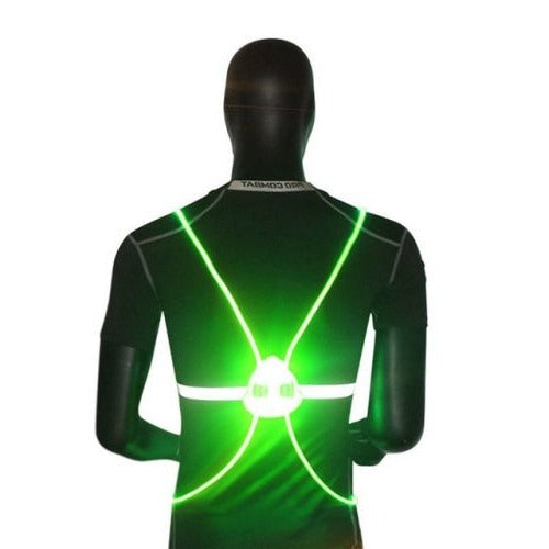 Kamizelka nocna LED z odblaskiem 360