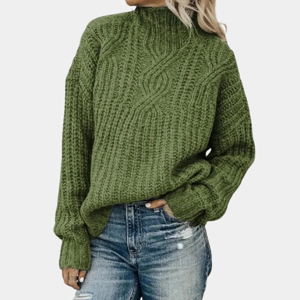 Miękki Sweter Damski z Dzianiny