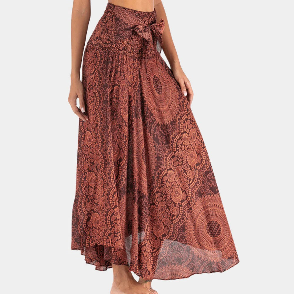 Boho Maxi Spódnica Damska