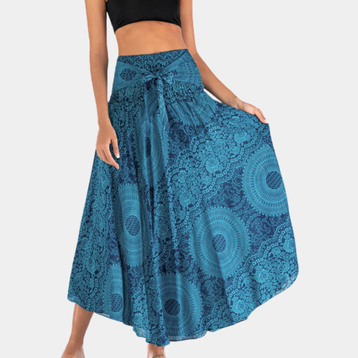 Boho Maxi Spódnica Damska
