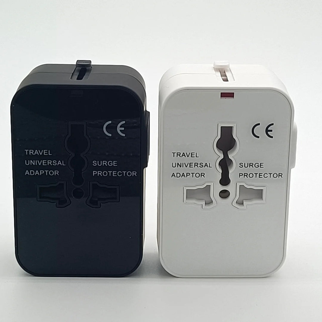 Uniwersalny Adapter Podróżny z Podwójnymi Portami USB