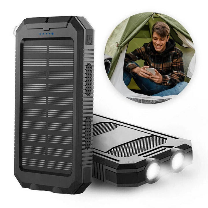 500000mAh Wodoodporny Ładowarka Słoneczna Power Bank Zewnętrzny