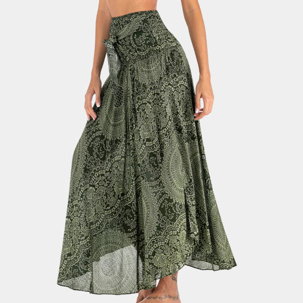 Boho Maxi Spódnica Damska