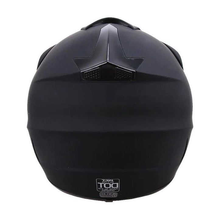 Kask Narciarski Pełno Twarzowy z Okularami