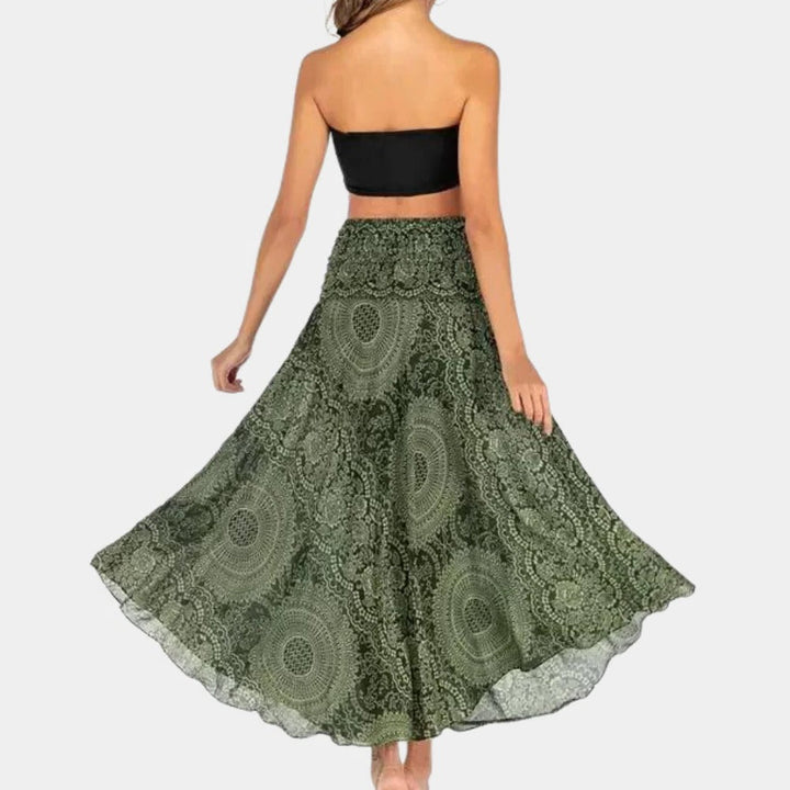 Boho Maxi Spódnica Damska