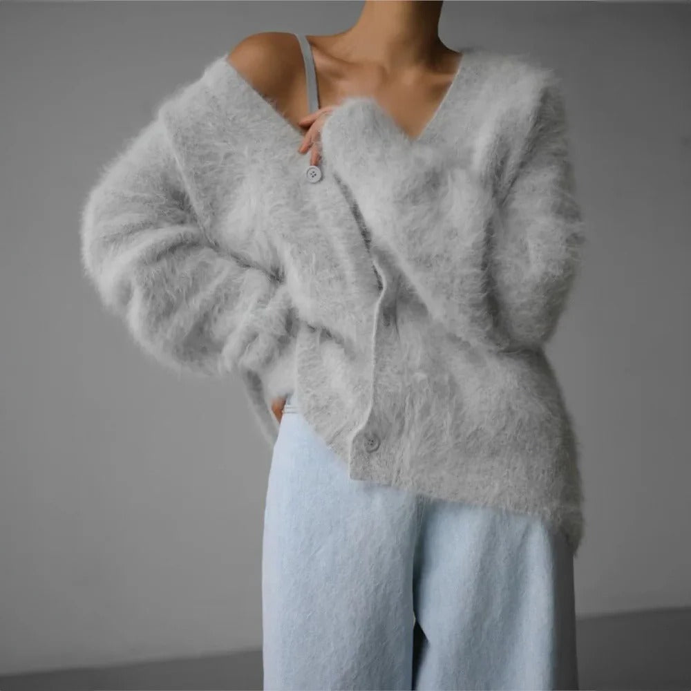 Sweter z wysokiej jakości, miękkiej kaszmiru dla kobiet