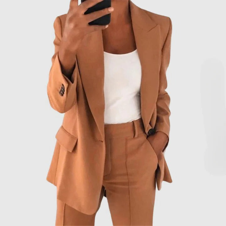 Elegancki Zestaw Żakietów w Stylu Chic
