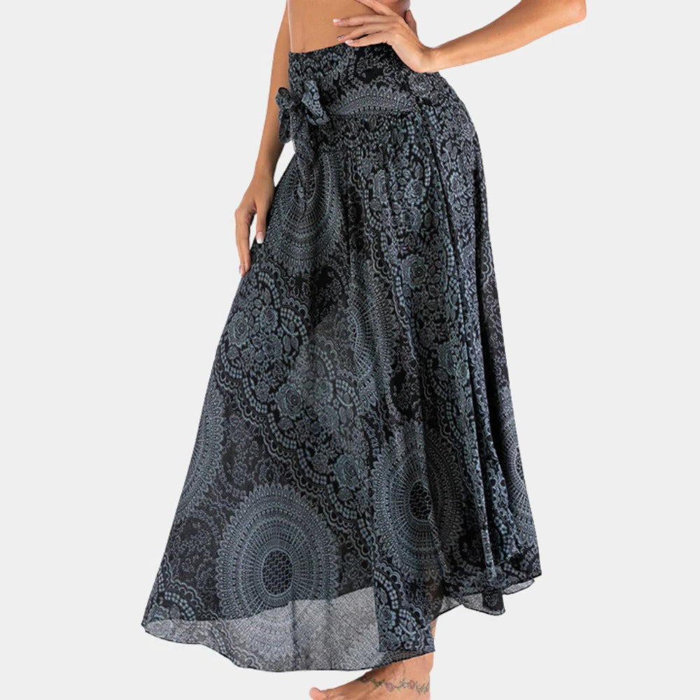 Boho Maxi Spódnica Damska