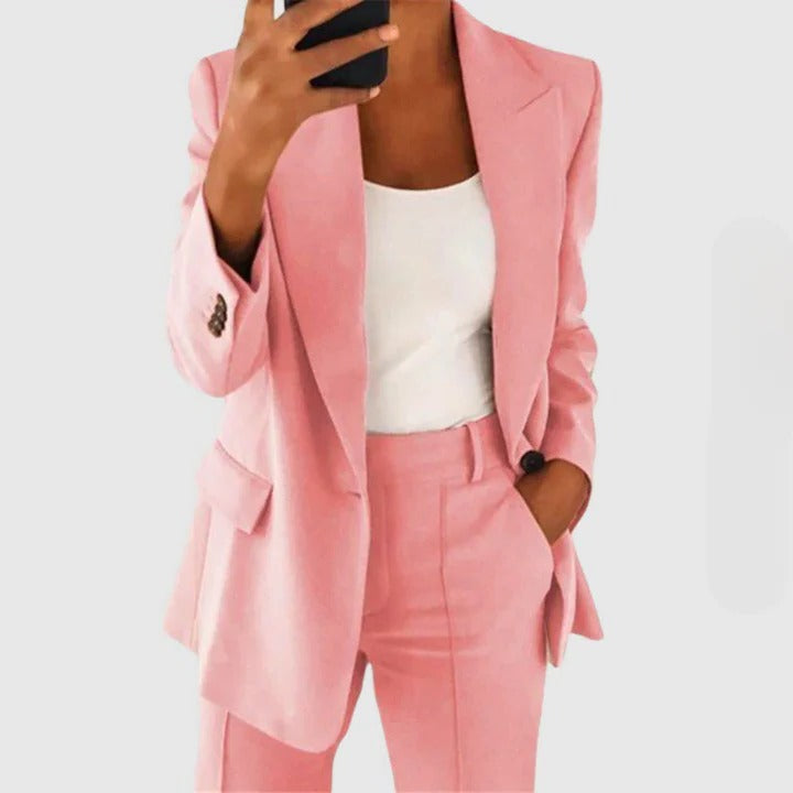 Elegancki Zestaw Żakietów w Stylu Chic