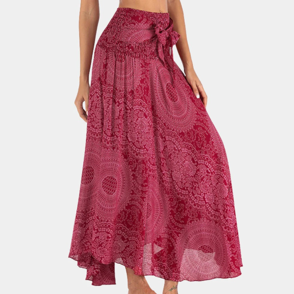 Boho Maxi Spódnica Damska