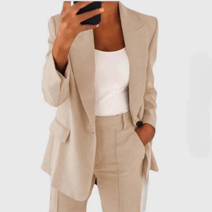 Elegancki Zestaw Żakietów w Stylu Chic