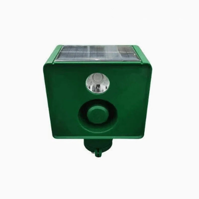 Lampy ostrzegawcze solarne odstraszające dzikie zwierzęta