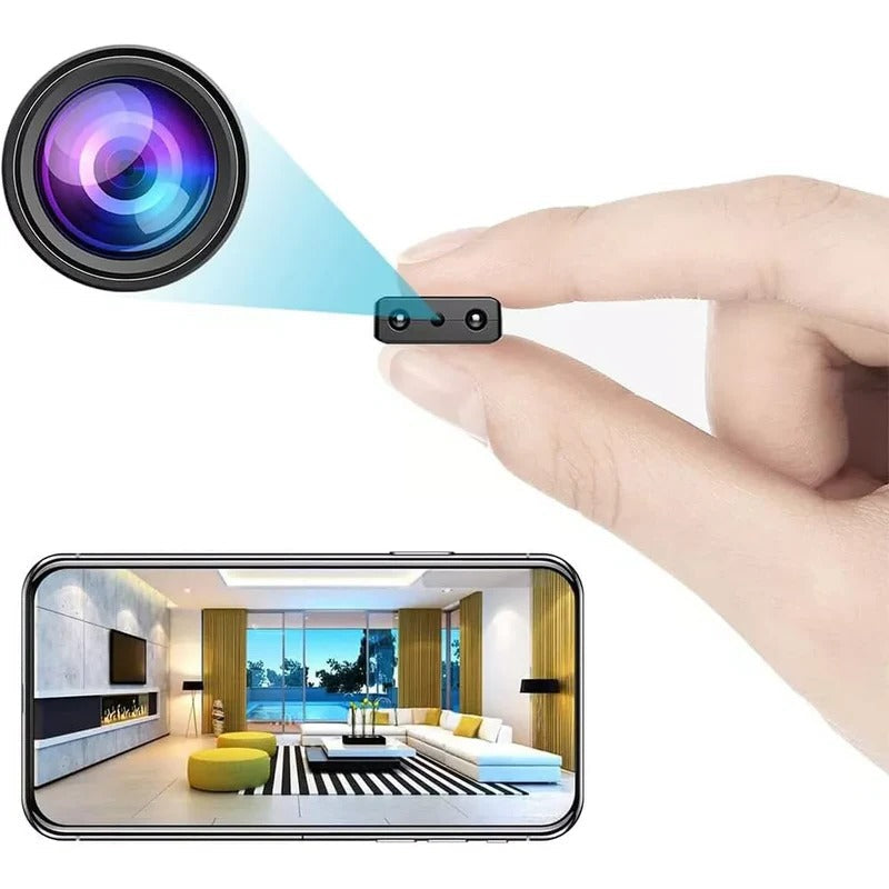 Mikro HD Kamera Wideo z WiFi i Dźwiękiem