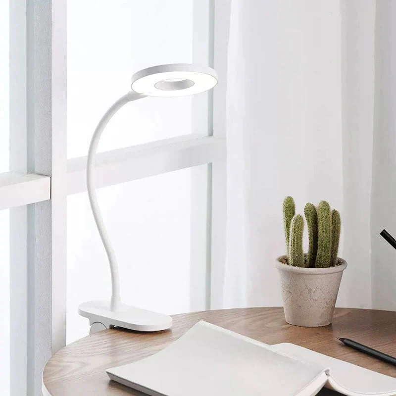 Bezprzewodowa Lampa Biurkowa z Klipsem