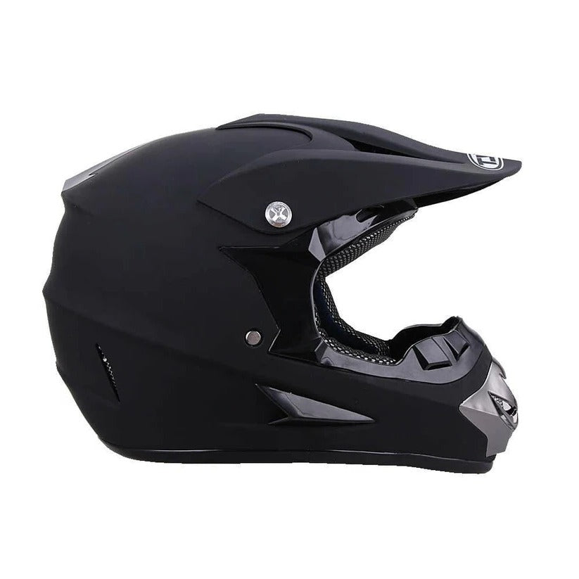 Kask Narciarski Pełno Twarzowy z Okularami