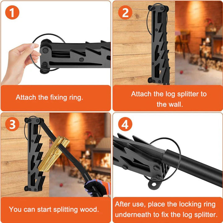 Splitter do drewna naścienny