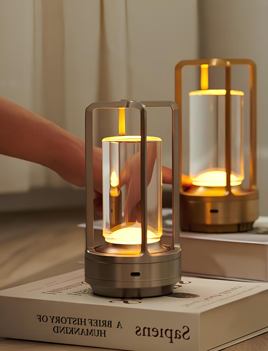 Nowoczesna Bezprzewodowa Lampa Stołowa w Stylu Nordic