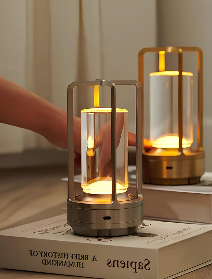 Nowoczesna Bezprzewodowa Lampa Stołowa w Stylu Nordic