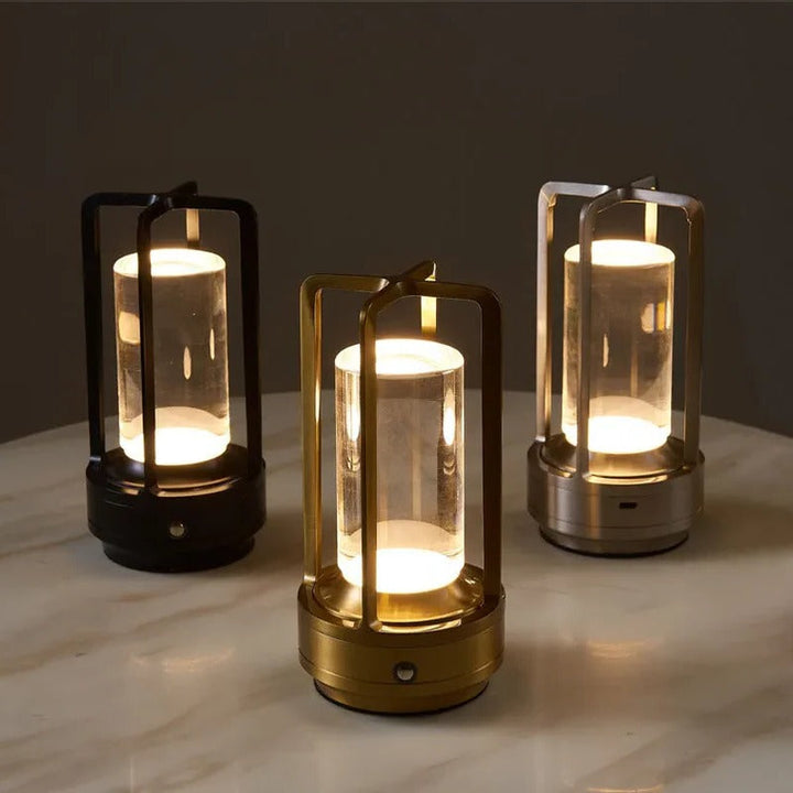 Nowoczesna Bezprzewodowa Lampa Stołowa w Stylu Nordic