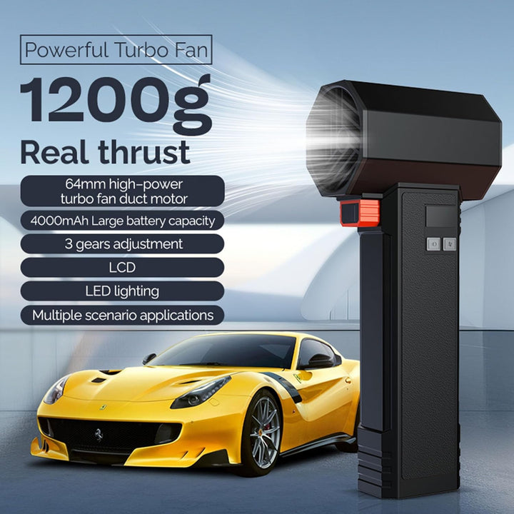 Turbo Clean Bezprzewodowy Odkurzacz Powietrzny
