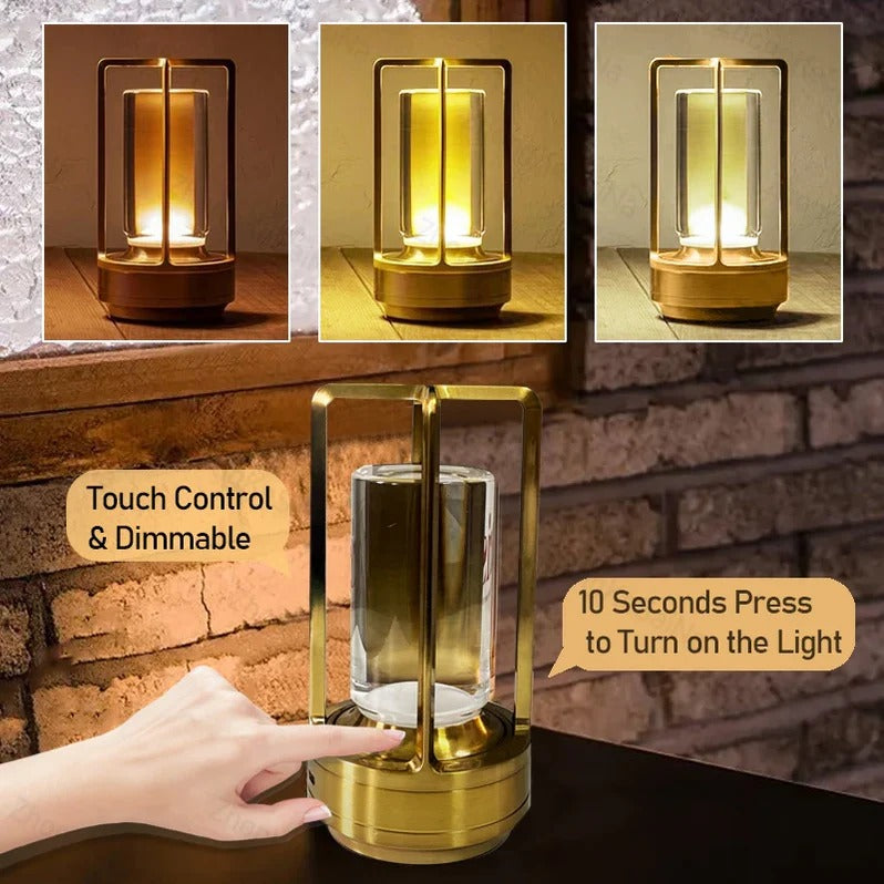 Nowoczesna Bezprzewodowa Lampa Stołowa w Stylu Nordic