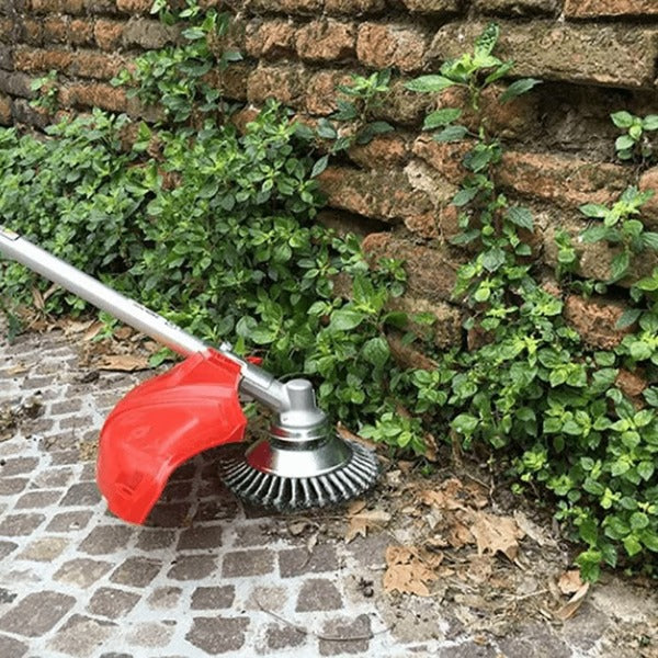 Niezłomna Ostrzałka do Żywopłotu - Okrągła Krawędź Kosy do Trawy z Ostrzami do Usuwania chwastów, Prezent dla Ogrodników