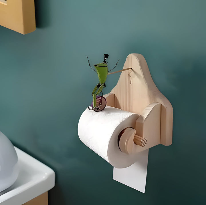 Wieloryb Żaba | Uchwyt na papier toaletowy