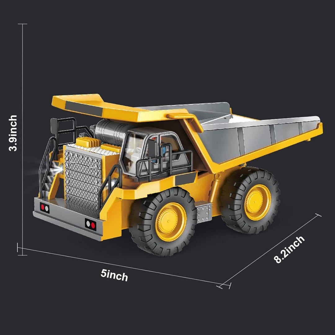 Zdalnie Sterowany Koparka Bulldozer Wywrotka 4WD