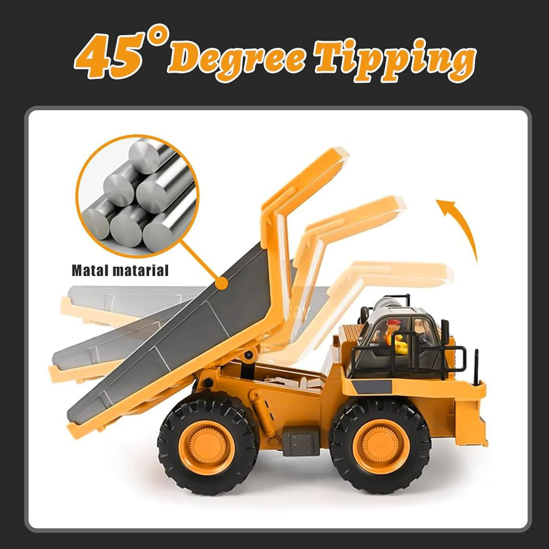 Zdalnie Sterowany Koparka Bulldozer Wywrotka 4WD