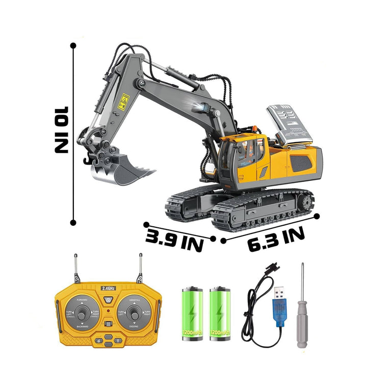 Zdalnie Sterowany Koparka Bulldozer Wywrotka 4WD