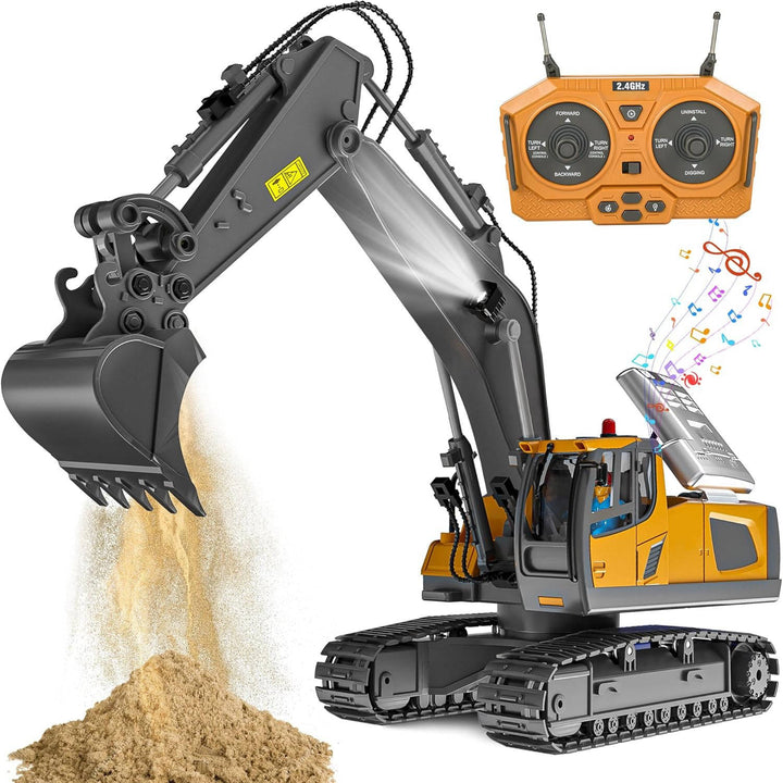 Zdalnie Sterowany Koparka Bulldozer Wywrotka 4WD