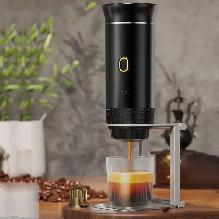 Przenośny Ekspres do Kawy - Espresso, Cappuccino i Parzenie