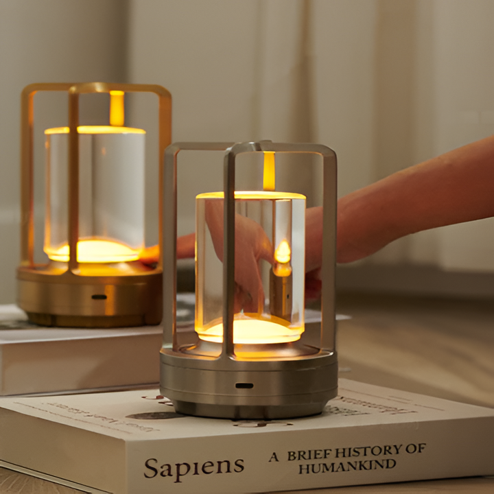 Nowoczesna Bezprzewodowa Lampa Stołowa i Nocna Nordic z Kontrolą Dotykową