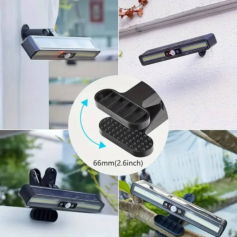 2 Zestaw Przenośnych Słonecznych Lamp Ogrodowych
