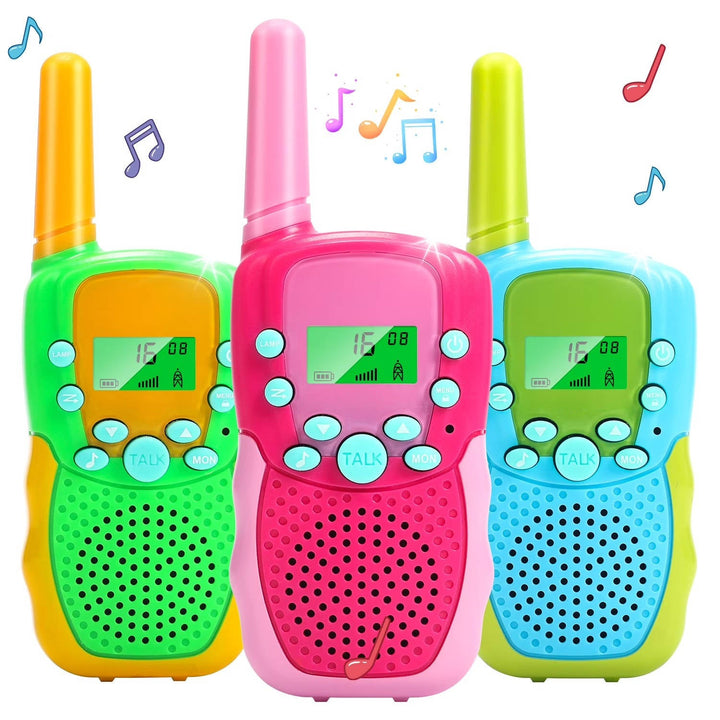 Walkie Talkie dla Dzieci (Zestaw 3 Sztuk)