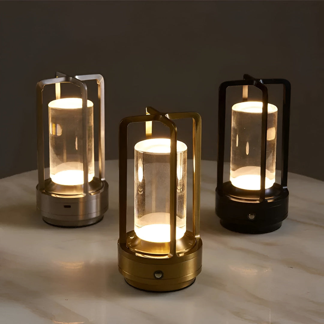 Nowoczesna Bezprzewodowa Lampa Stołowa i Nocna Nordic z Kontrolą Dotykową