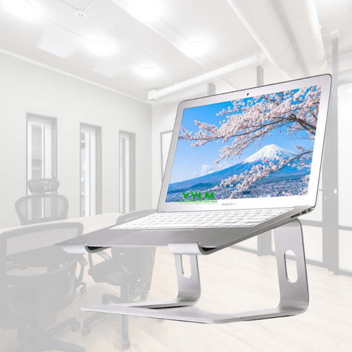 Aluminiowy pionowy stojak na laptopa