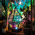 Lampka Projekcyjna Boho Kolorowa Nocna Lampa
