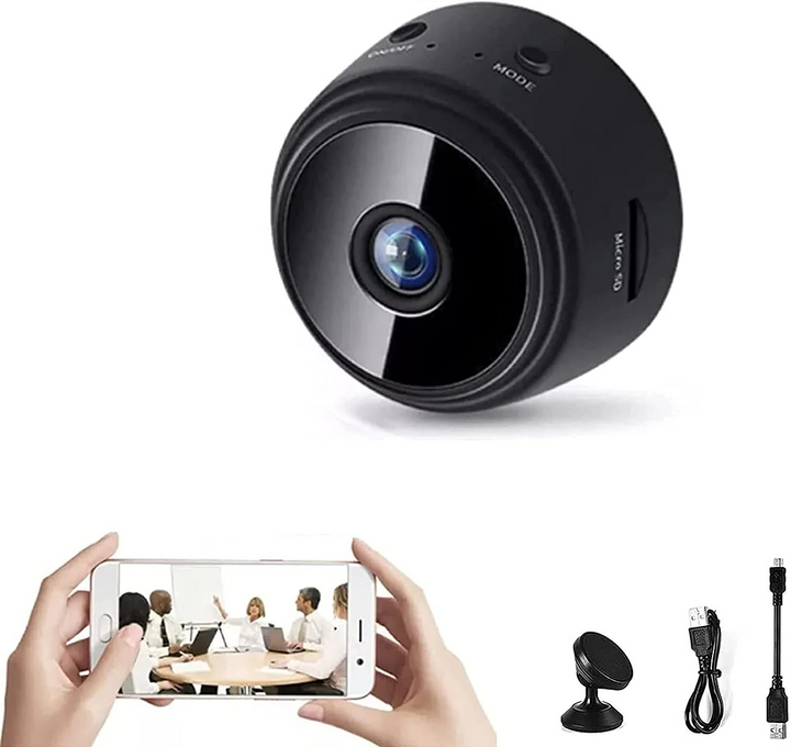1080p Magnetyczna Mini Kamera WiFi