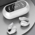 Bezprzewodowe słuchawki bone conduction z klipsem na ucho
