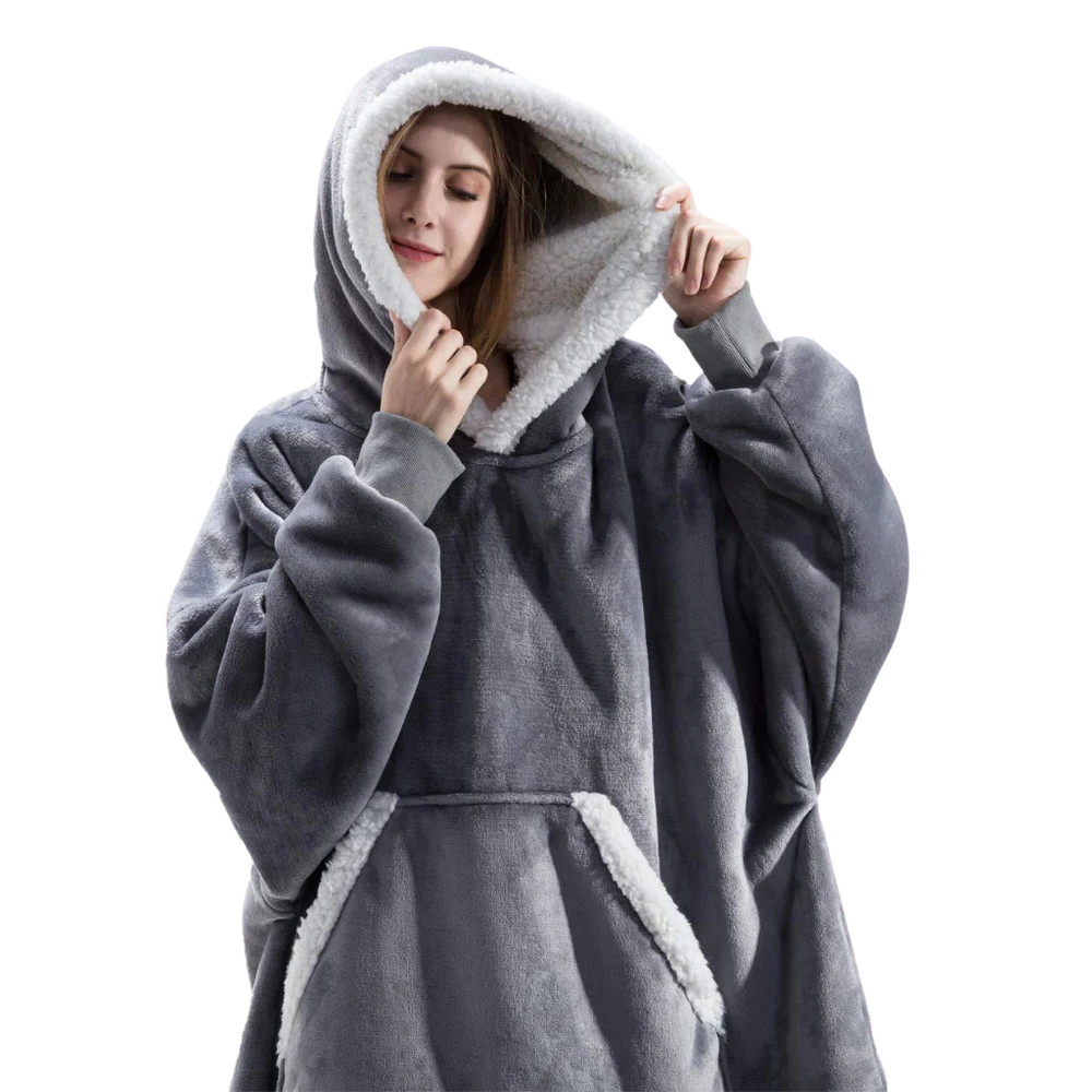 Gigantyczny Koc-Hoodie