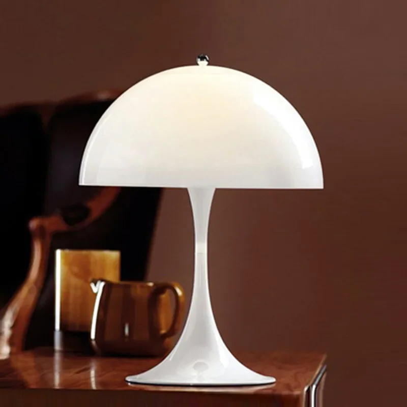 Retro Duńska Lampa Stołowa - Ikoniczny Design Grzyba dla Nowoczesnych Przestrzeni