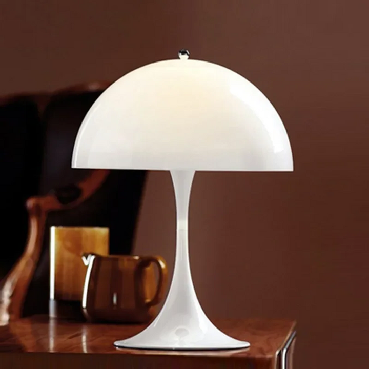Retro Duńska Lampa Stołowa - Ikoniczny Design Grzyba dla Nowoczesnych Przestrzeni