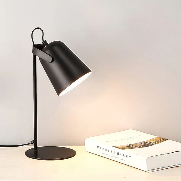 Nordycka Lampa Stołowa w Kształcie Kreatywnego Wiadra z Kolorami Makaronów