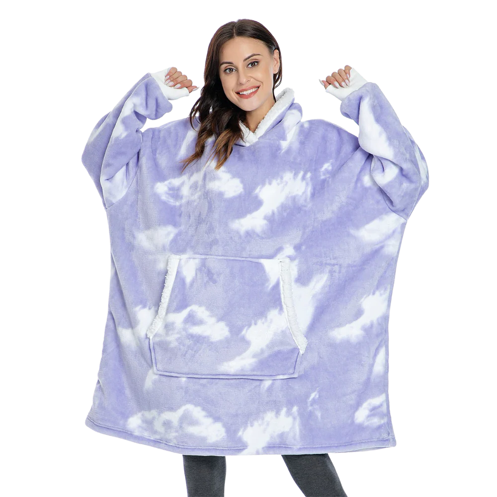 Gigantyczny Koc-Hoodie