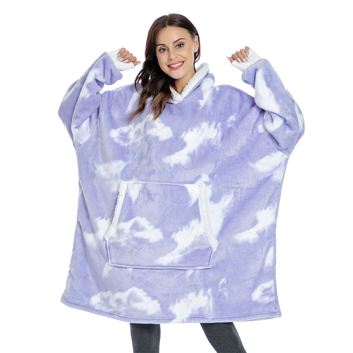Gigantyczny Koc-Hoodie