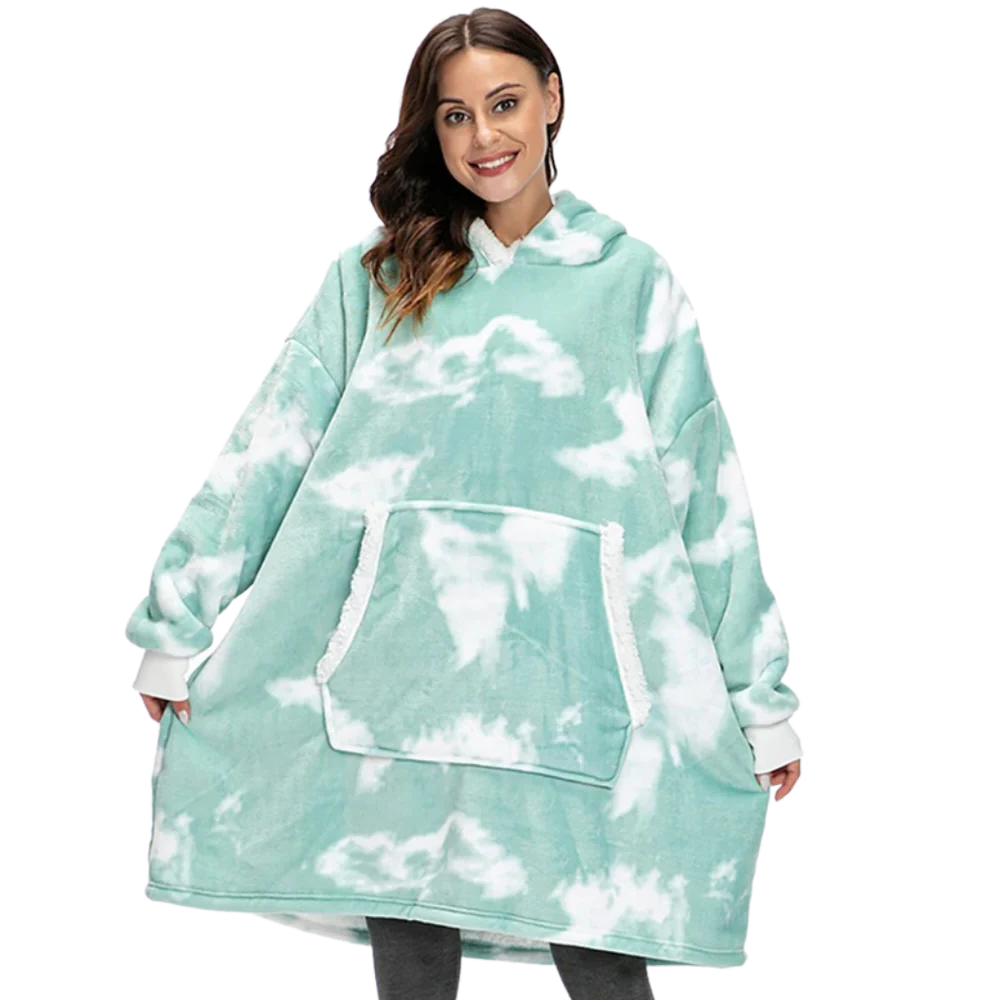 Gigantyczny Koc-Hoodie