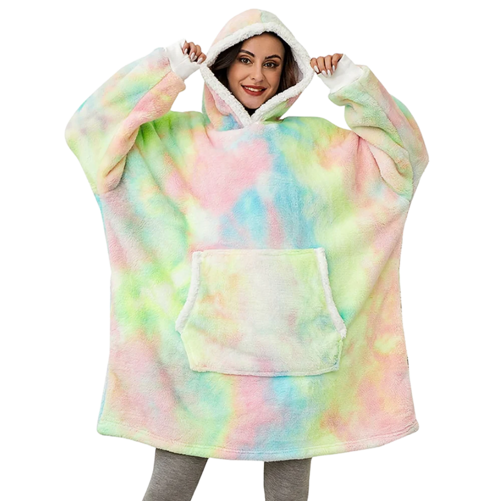 Gigantyczny Koc-Hoodie