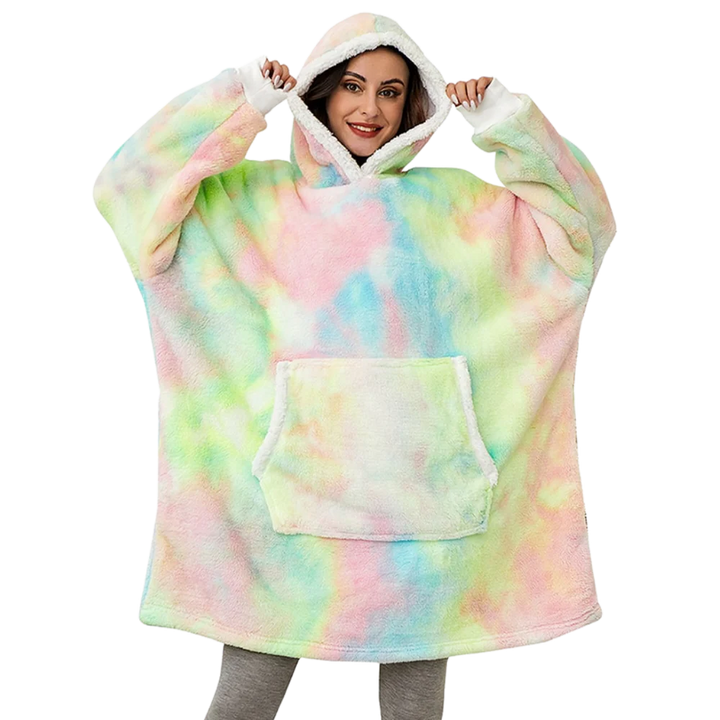 Gigantyczny Koc-Hoodie